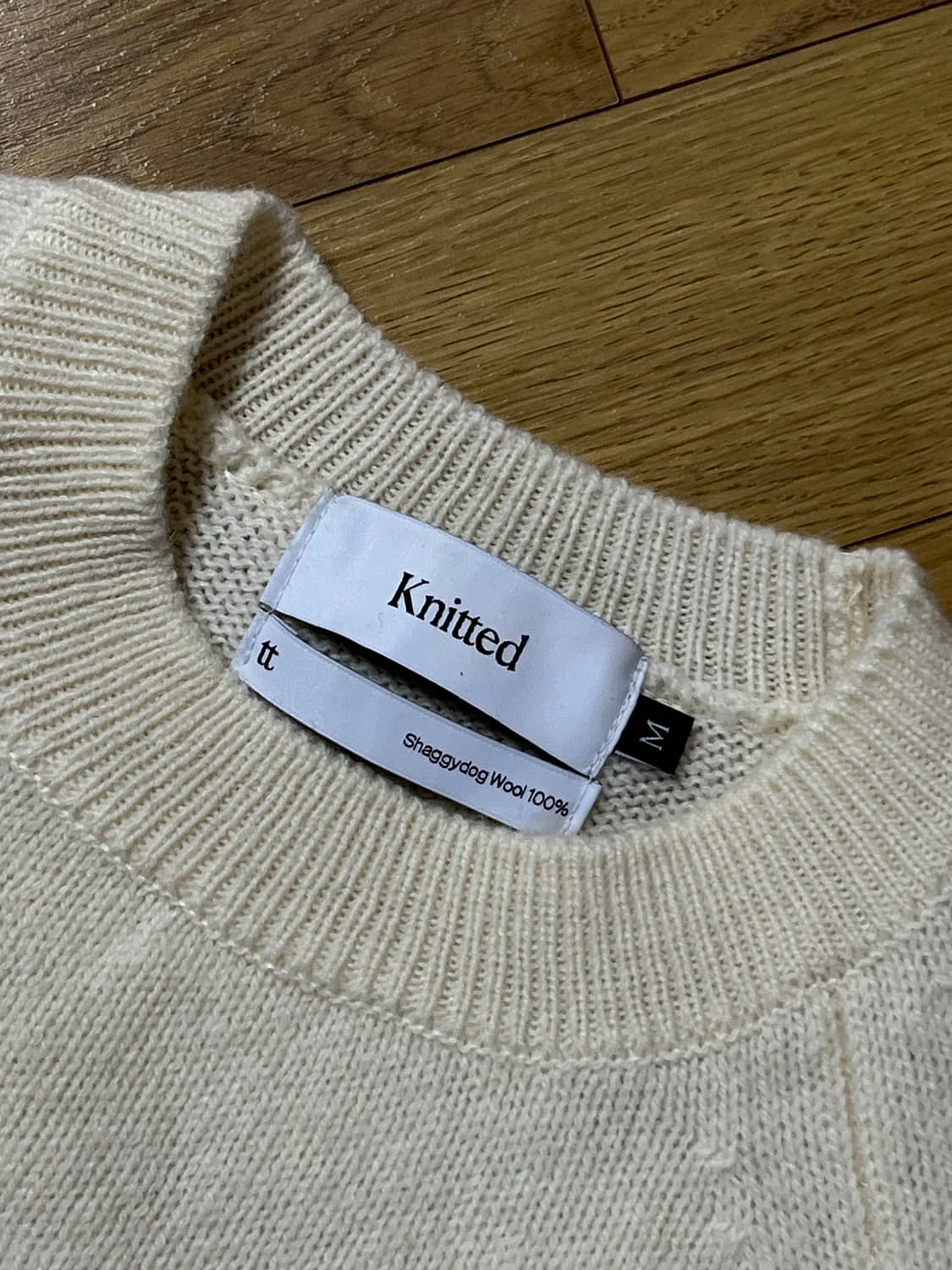 니티드 쉐기독 니트 [M] 상품이미지3