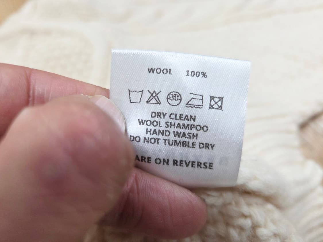 얼반하루(URBANHARU) 케이블 울니트 프리사이즈 새상품 상품이미지10