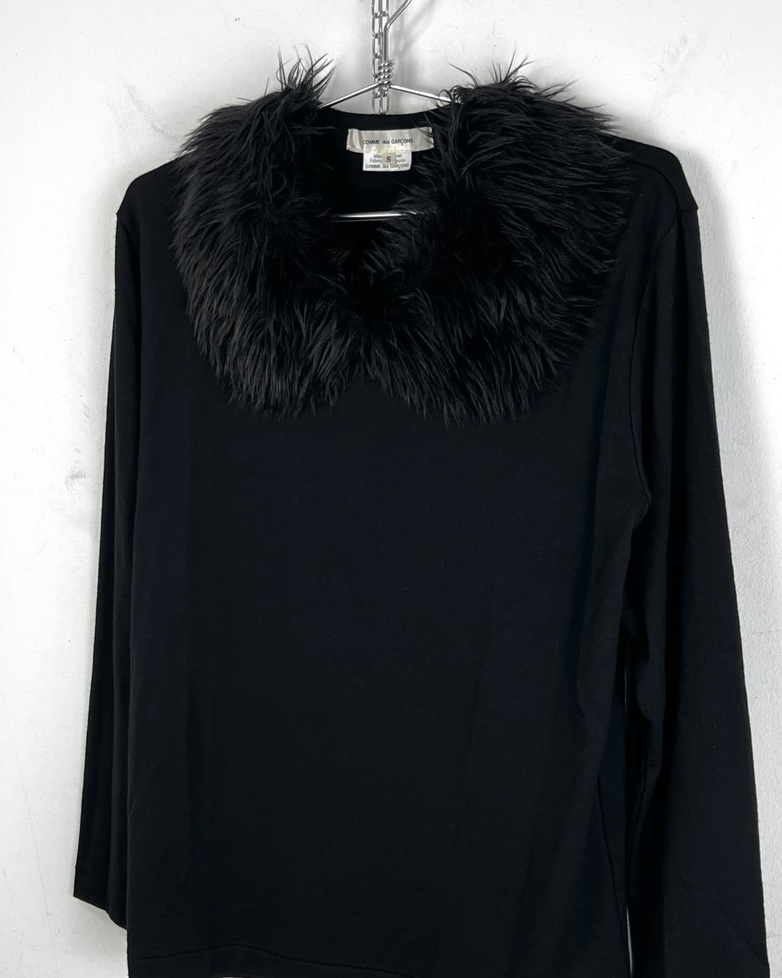 Comme Des Garcons Fur Neck Wool Knit 상품이미지6