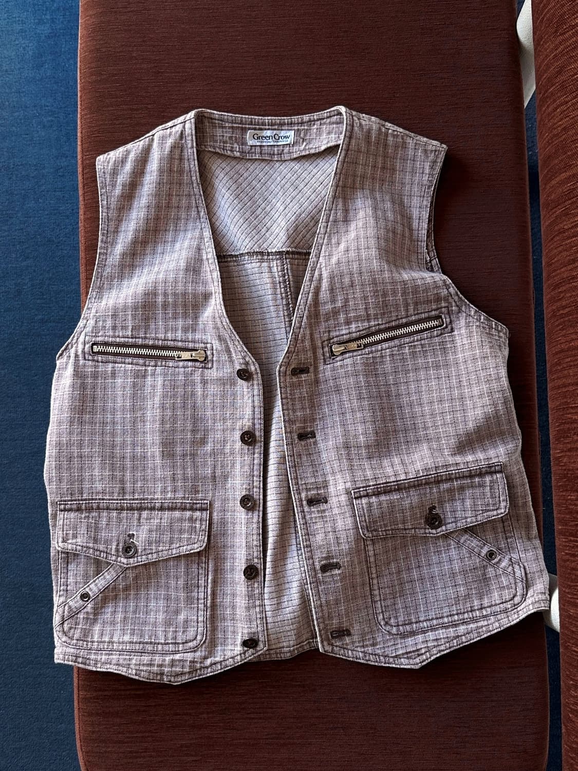 Dry cotton fabric work design vest 상품이미지1