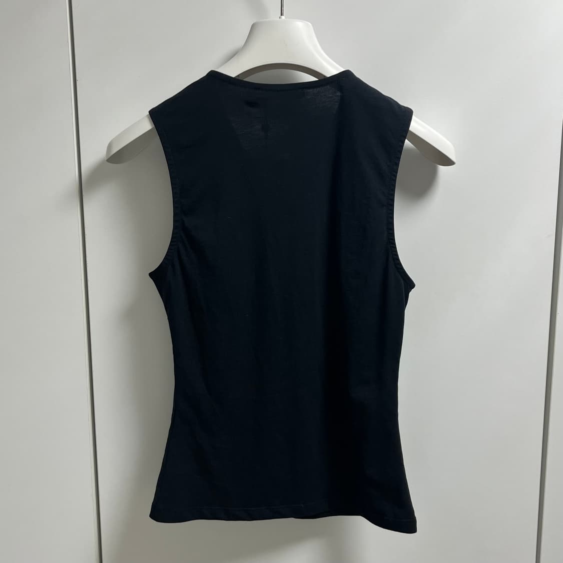 [S]팔로마울 Manir 슬리브리스 탑/블랙 상품이미지3