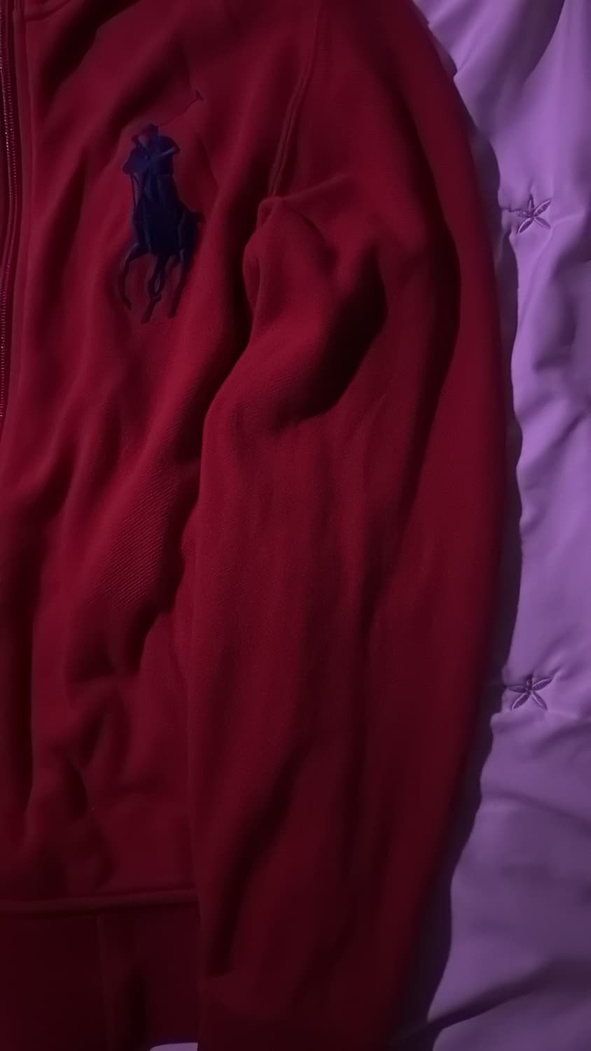 폴로 랄프로렌 성조기 픽포니 집업 M  상품이미지4