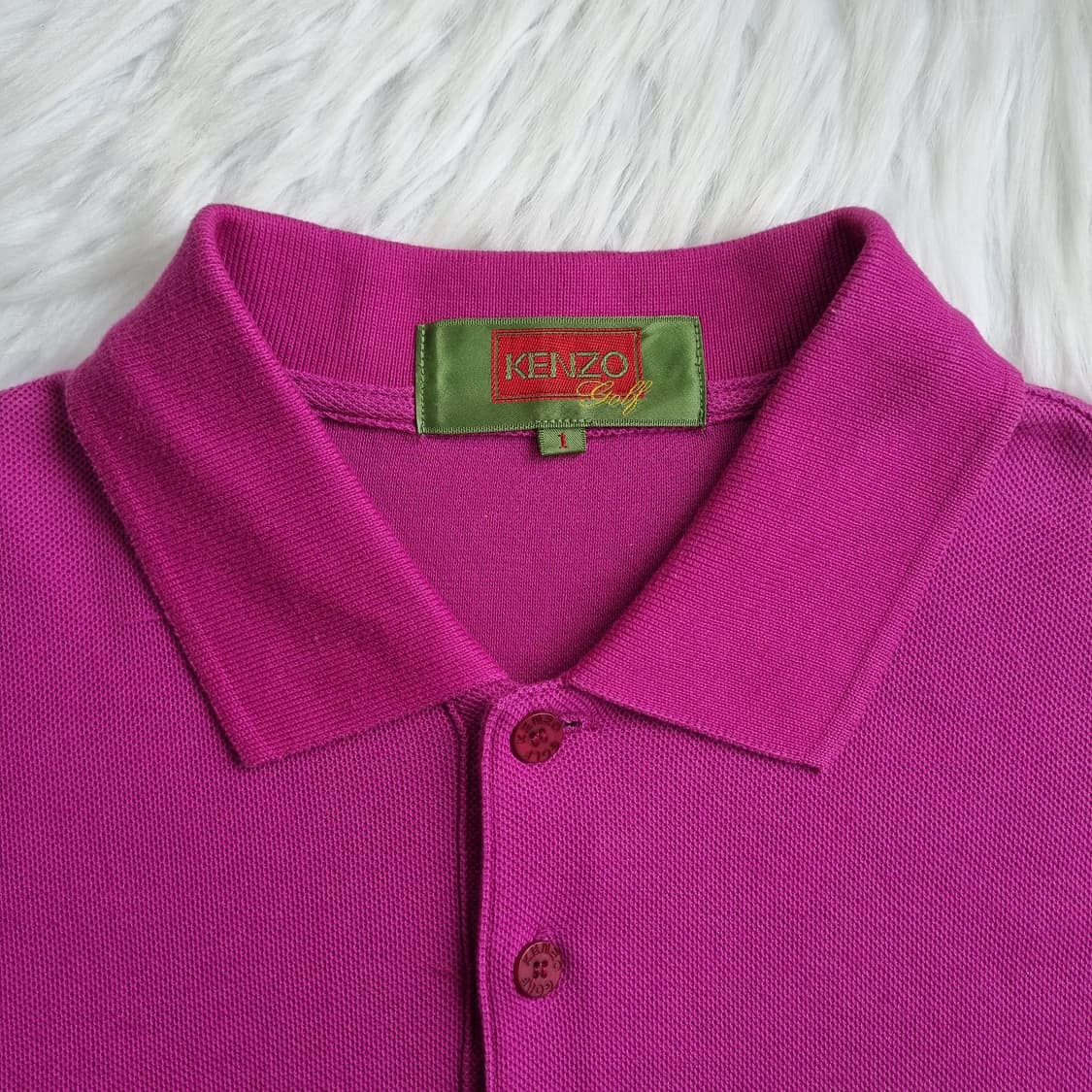 KENZO GOLF 자수 로고 PK 카라 반팔티 1968 상품이미지3