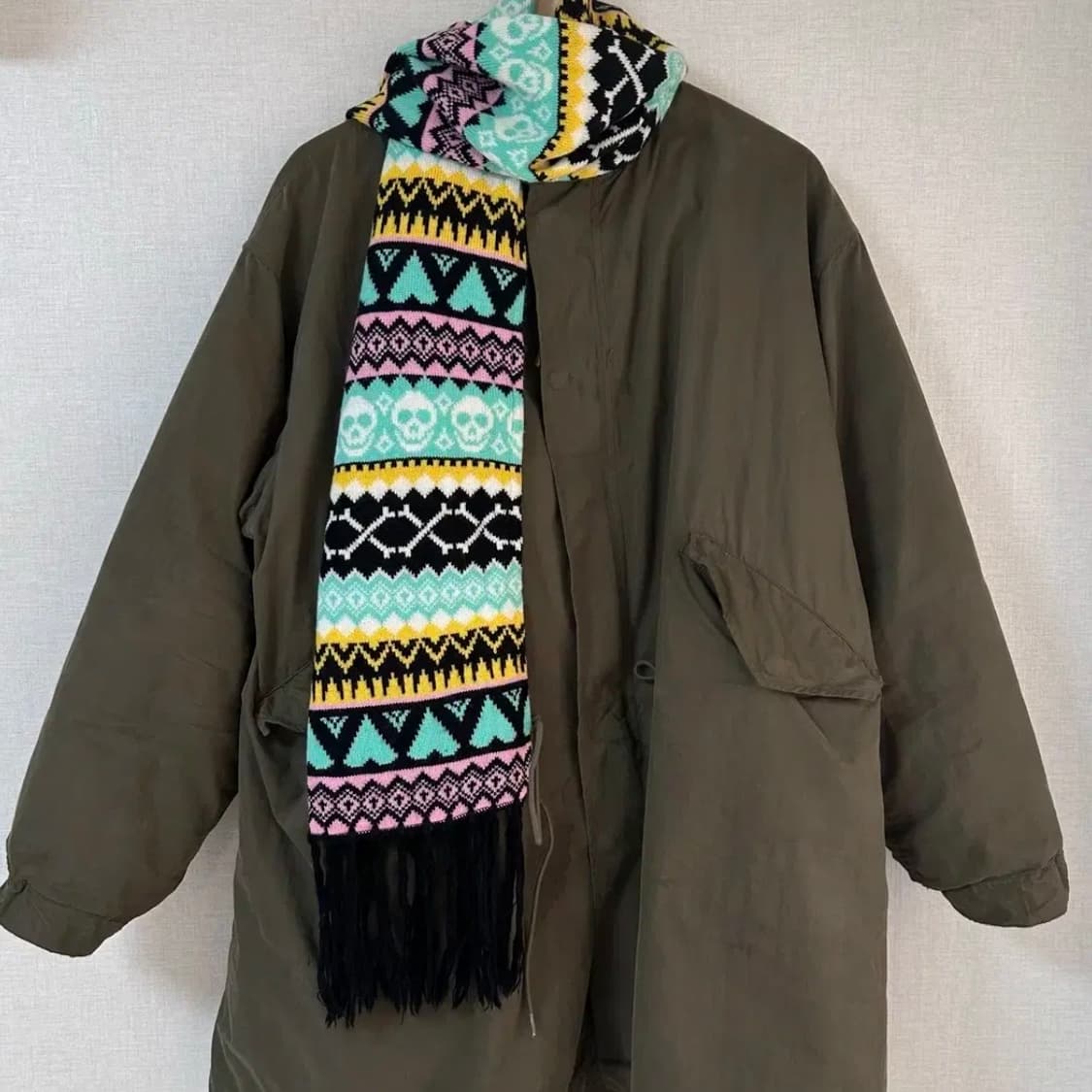 RNA y2k skull muffler 상품이미지5