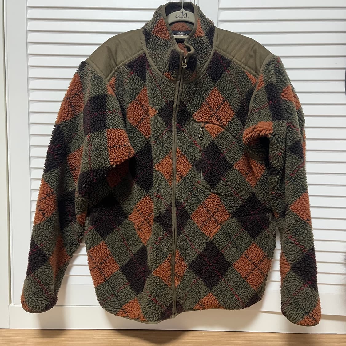 RRL 아가일 파일 플리스 라이너 재킷 후리스 L 상품이미지1