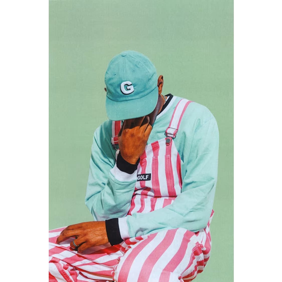 [Rare] 16FW 골프왕 3D G 로고 캡 민트 상품이미지1