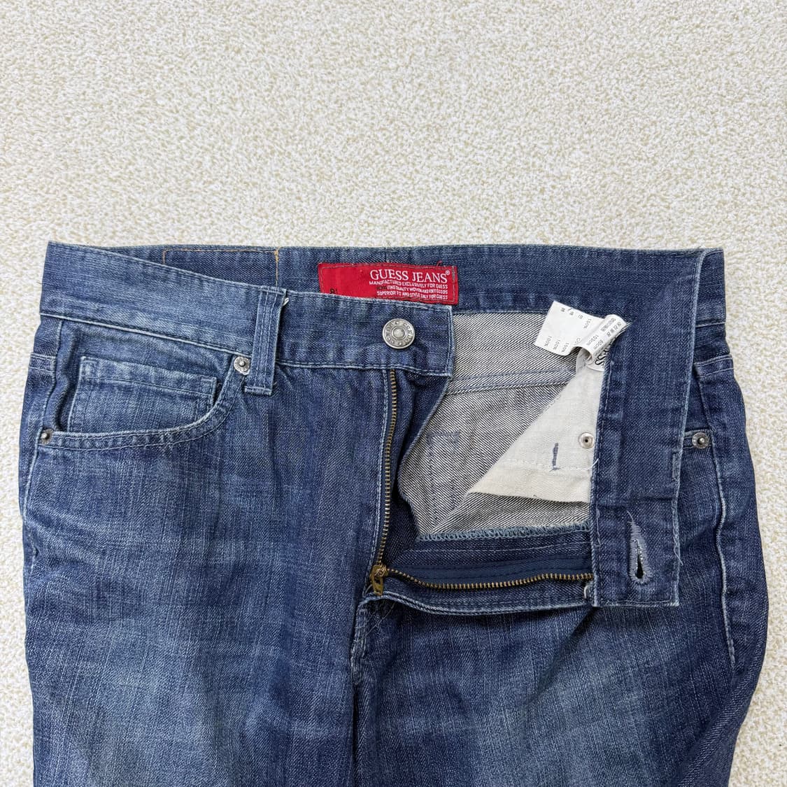 80(32) 게스 진 워싱 데님팬츠 0202T2 상품이미지3