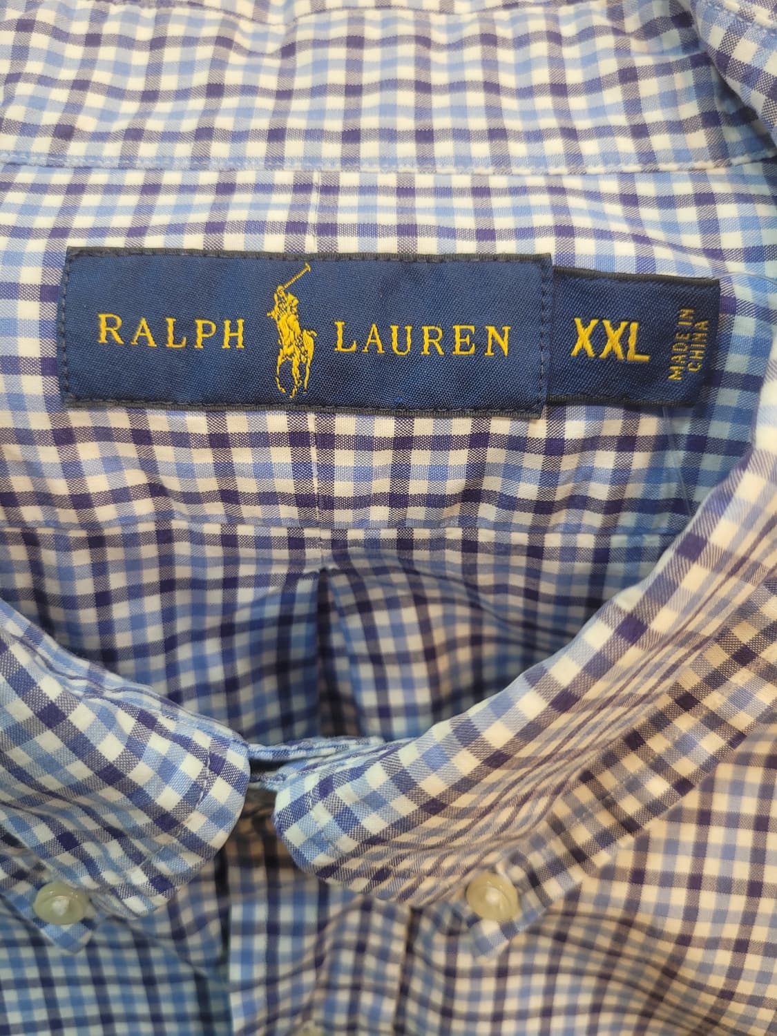 폴로 랄프로렌 남성 체크 셔츠 XXL 상품이미지4