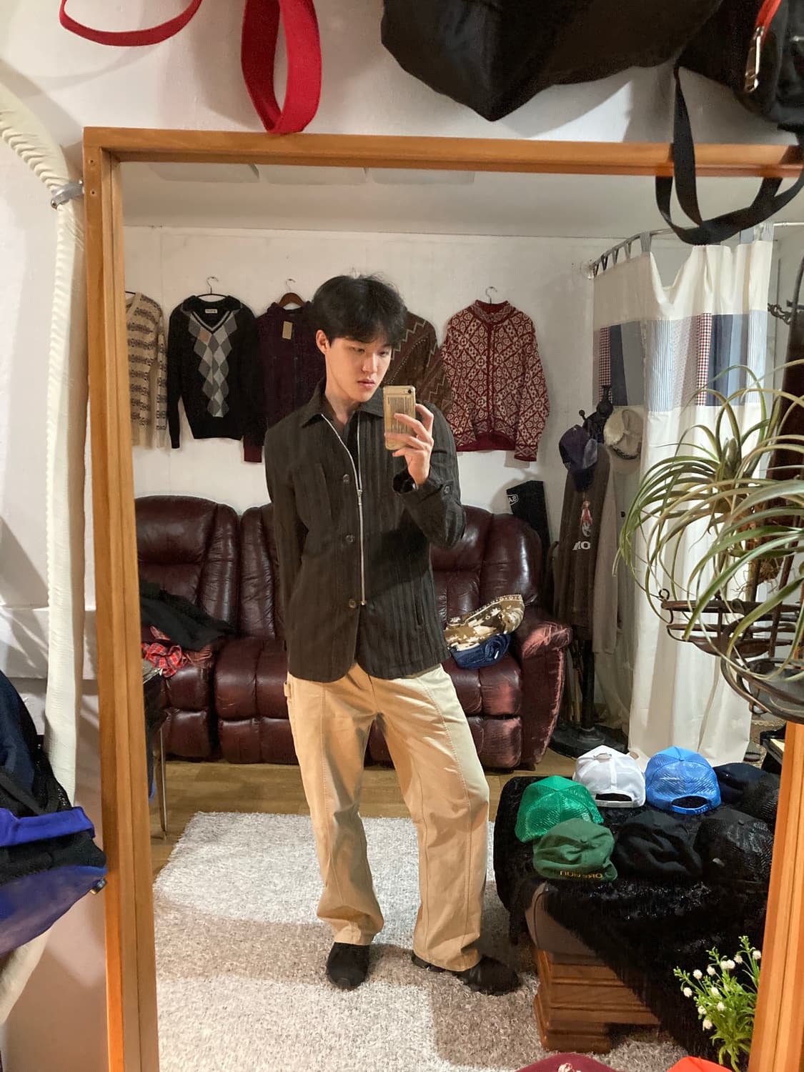 JPN vtg 스트라이프 자켓 상품이미지9