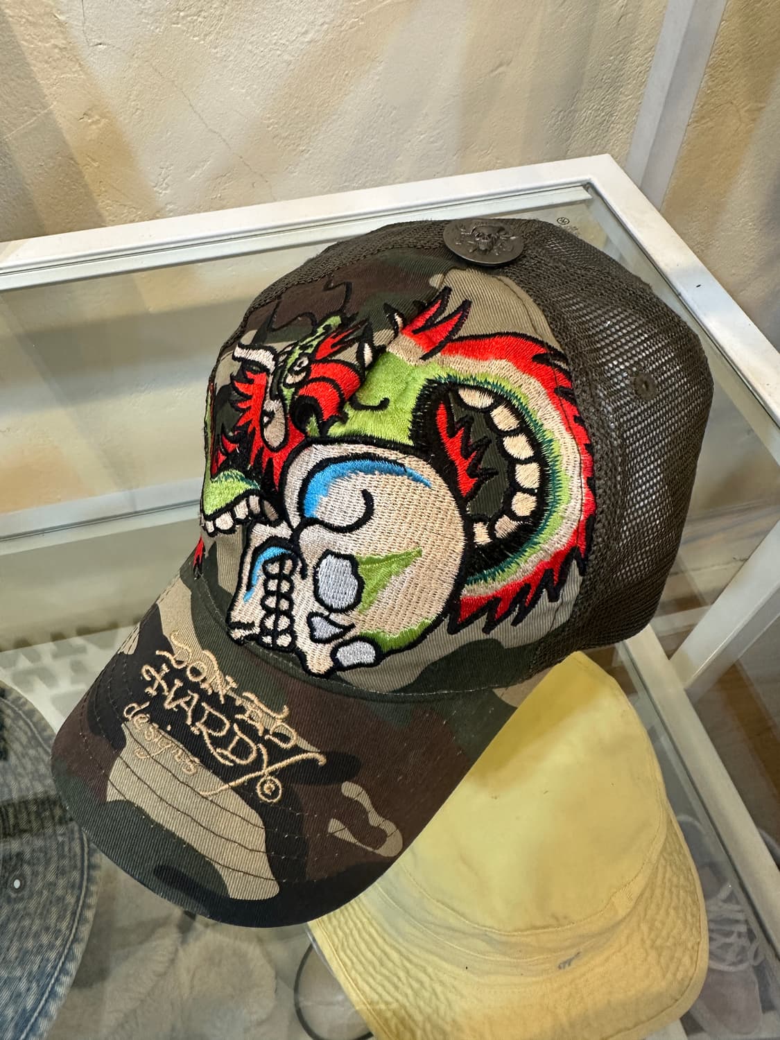 에드하디 드래곤 스컬 메쉬캡 상품이미지2