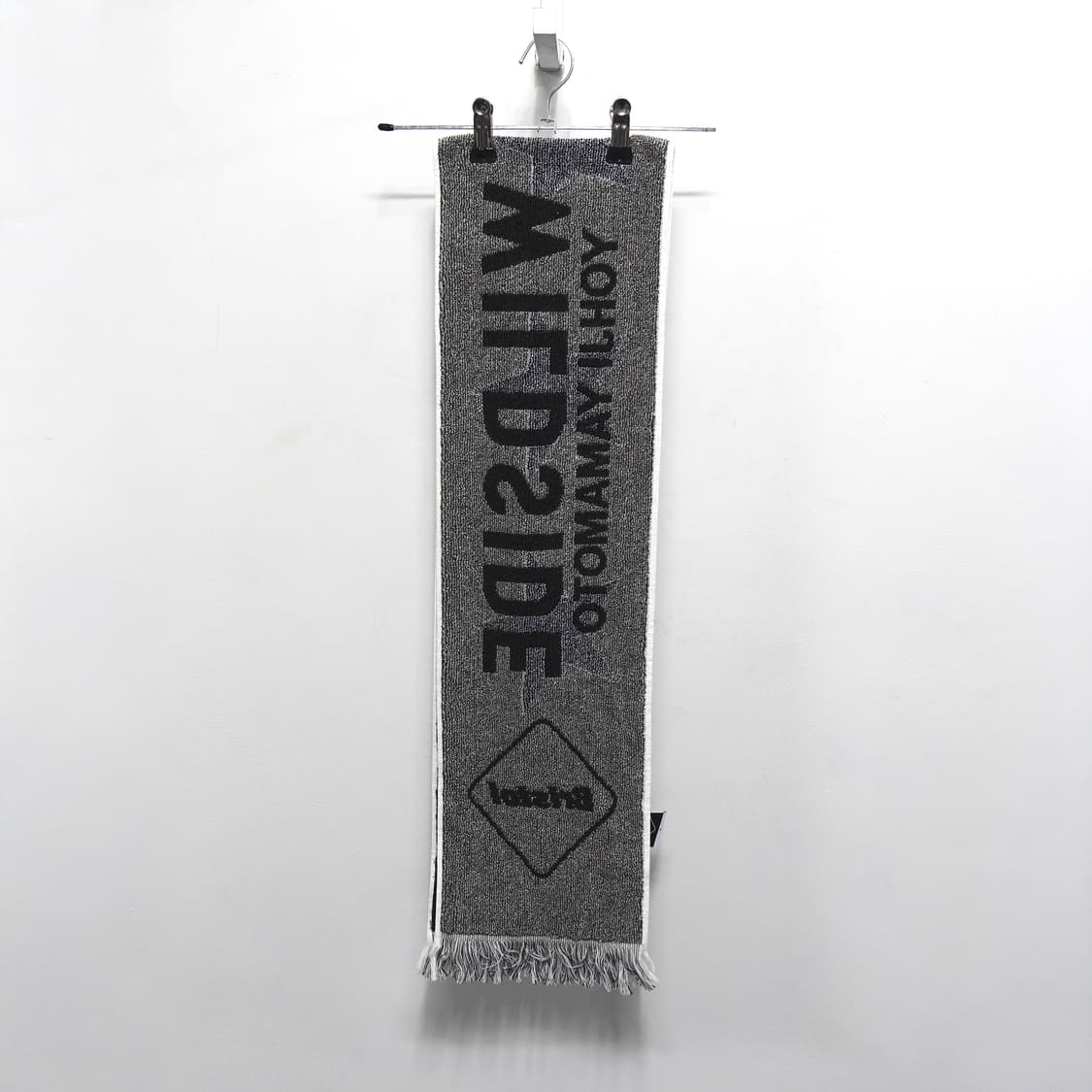 YOHJIYAMAMOTO FCRB 요지야마모토 슬로건 머플러 상품이미지3