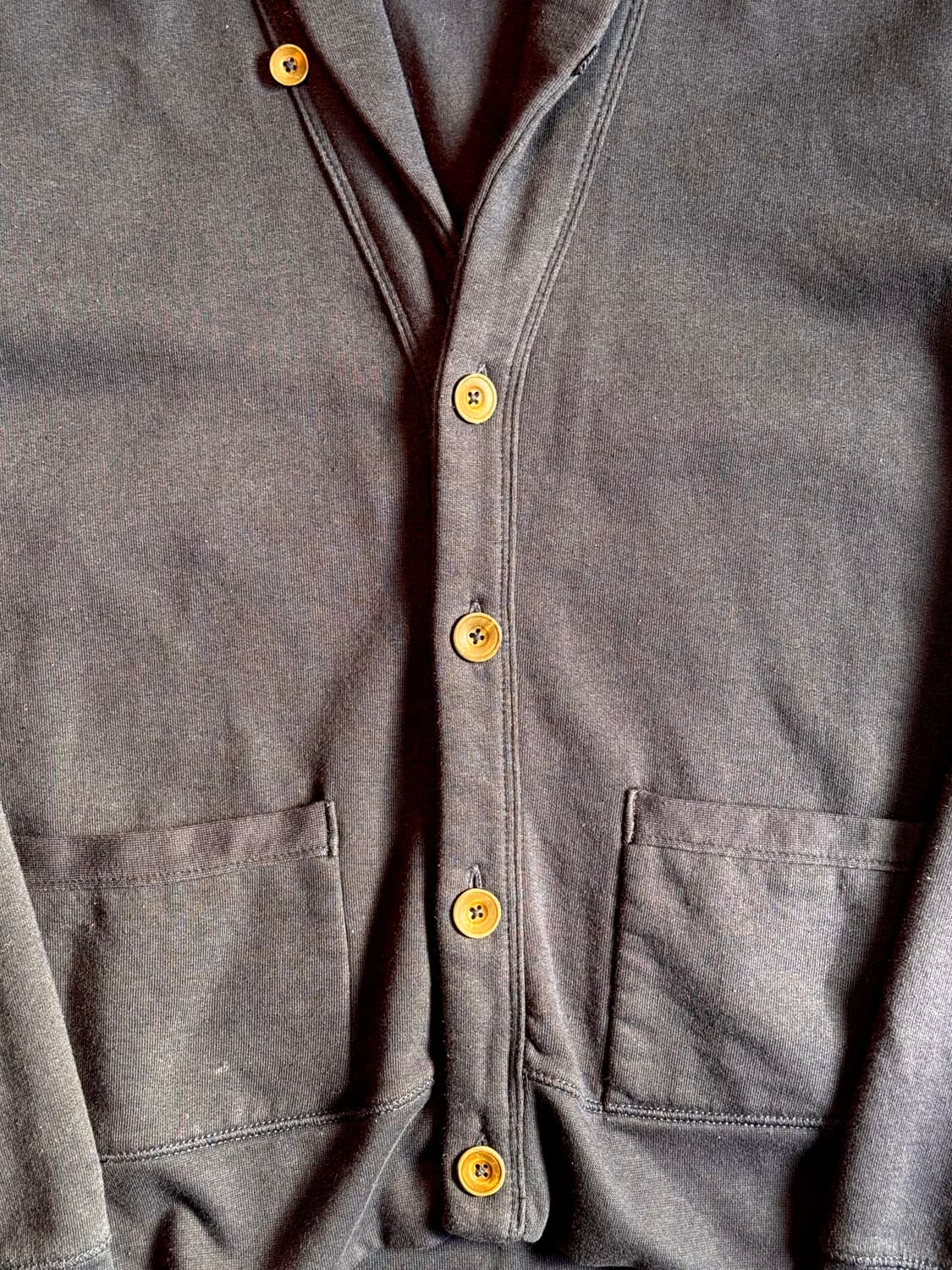 폴로 숄카라 네이비 가디건 상품이미지4