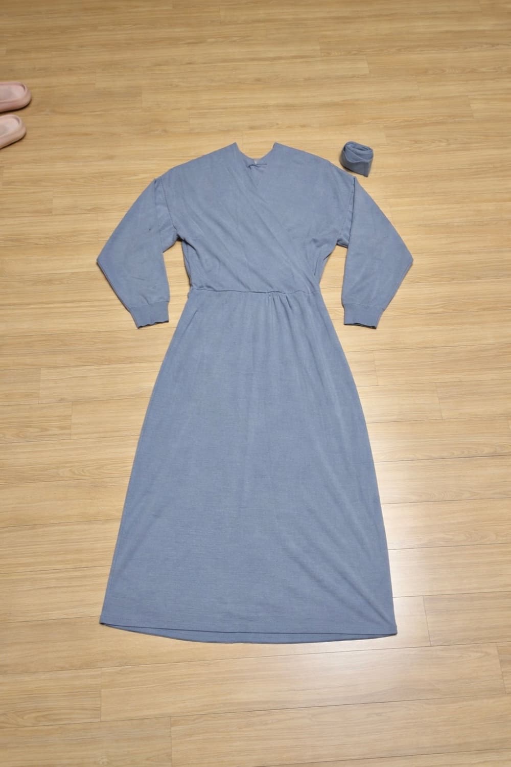 샌드베이지 니트 원피스 상품이미지1