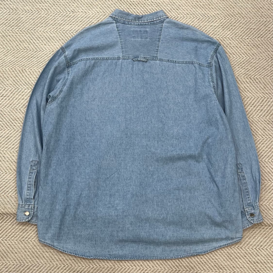 랭글러 투포켓 데님셔츠 r2622 상품이미지2