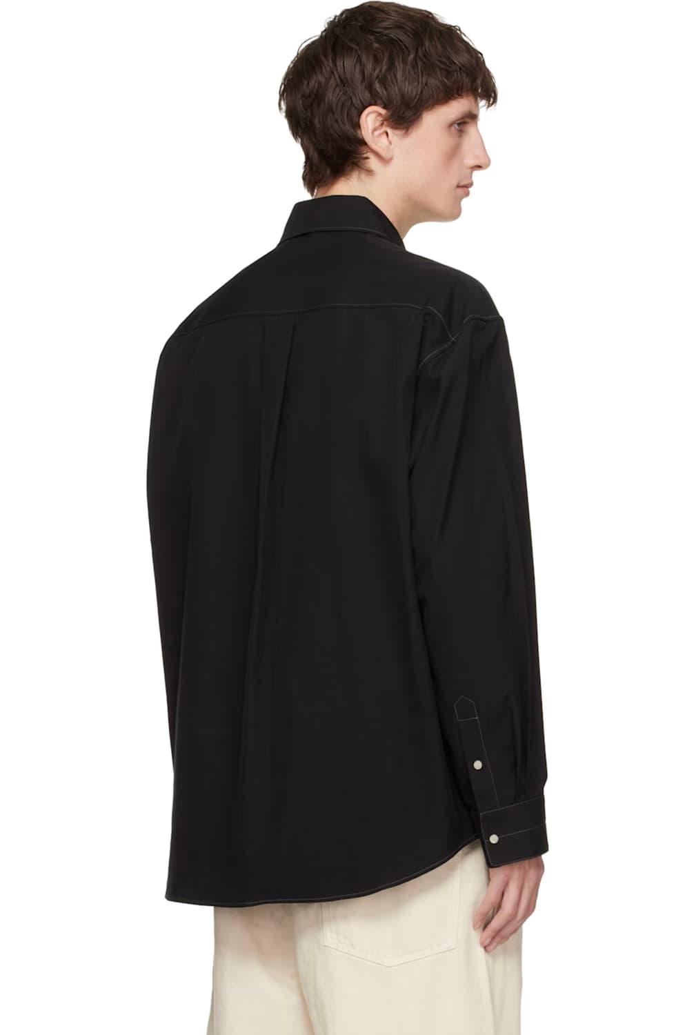 [52] 르메르 웨스턴 셔츠 블랙 상품이미지7