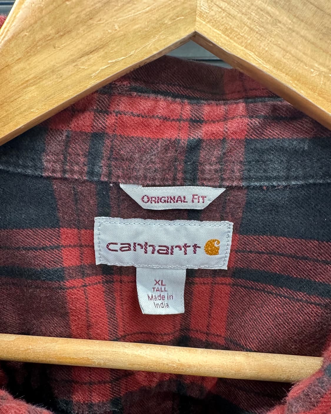 (XL)칼하트 헤비울 체크셔츠-M1757 상품이미지3