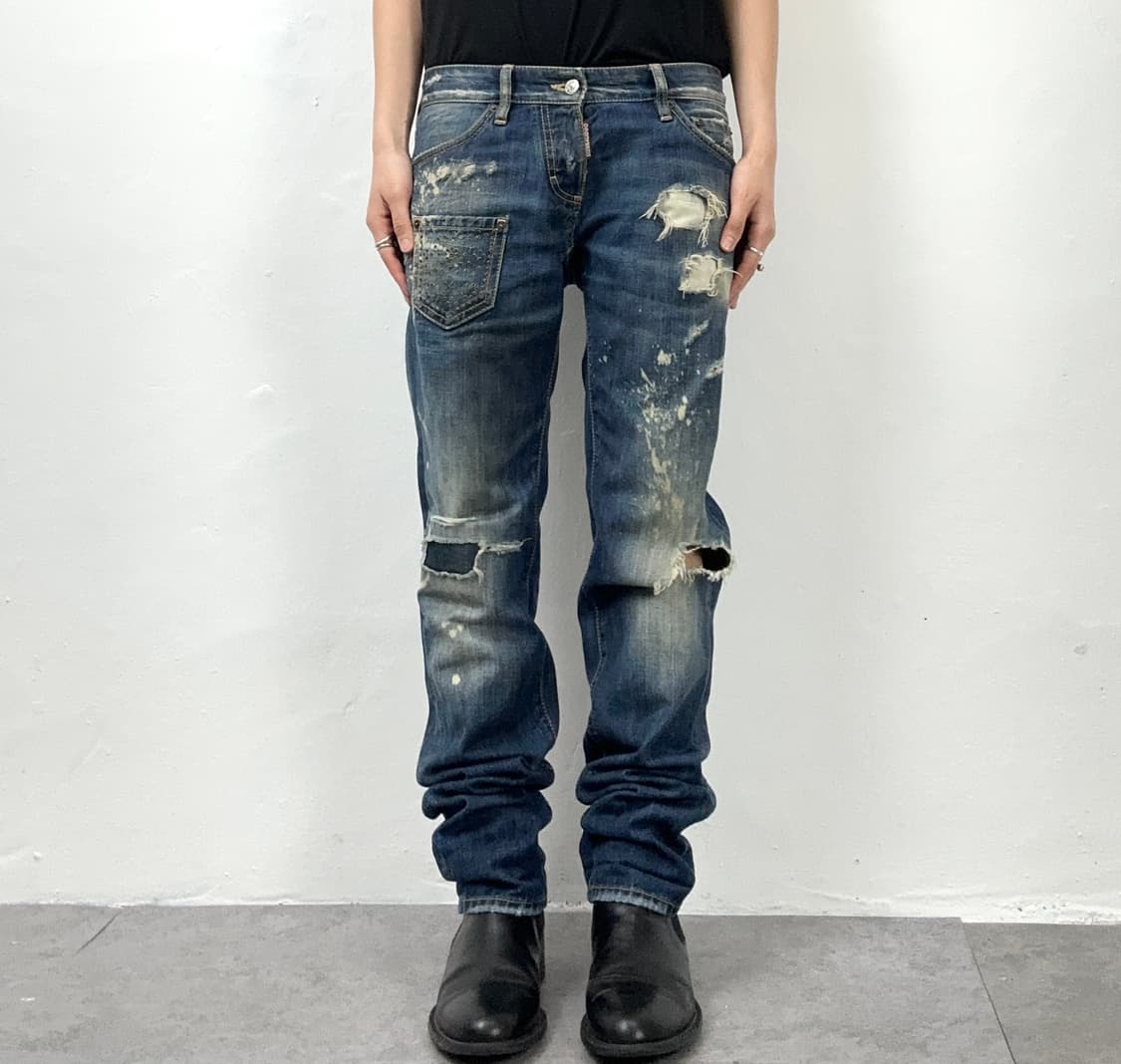 Dsquared2 15ss Distressed Slim Jeans 상품이미지2