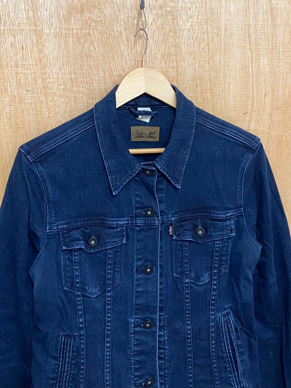 LEVI'S denim jacket 리바이스 딥 인디고 데님 자켓 상품이미지3