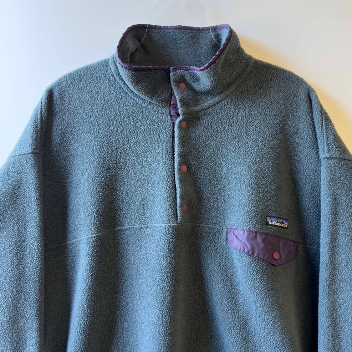 90s 파타고니아 신칠라 스냅티 후리스 USA 상품이미지2