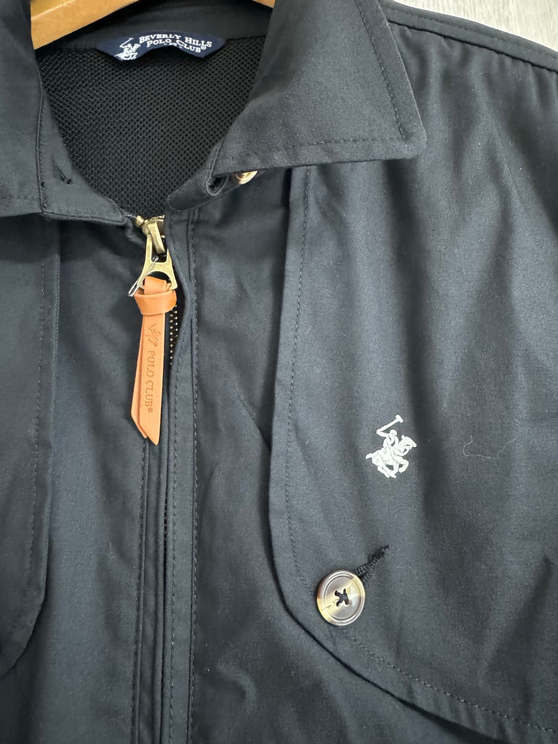 비버리힐스 폴로클럽 블랙 자켓 95 상품이미지3