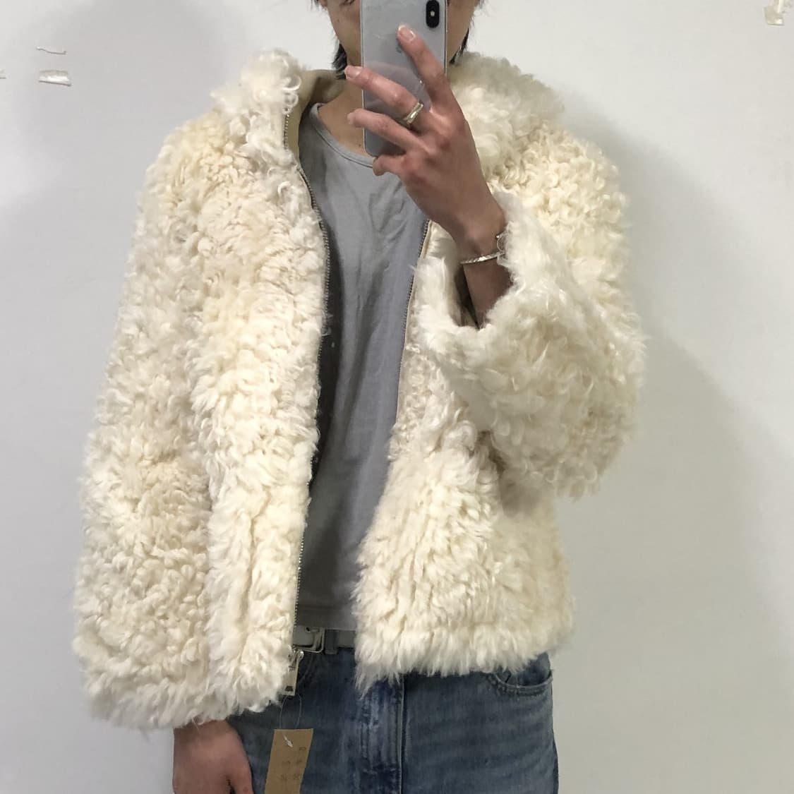 오리지널 양털 무스탕 자켓  상품이미지3