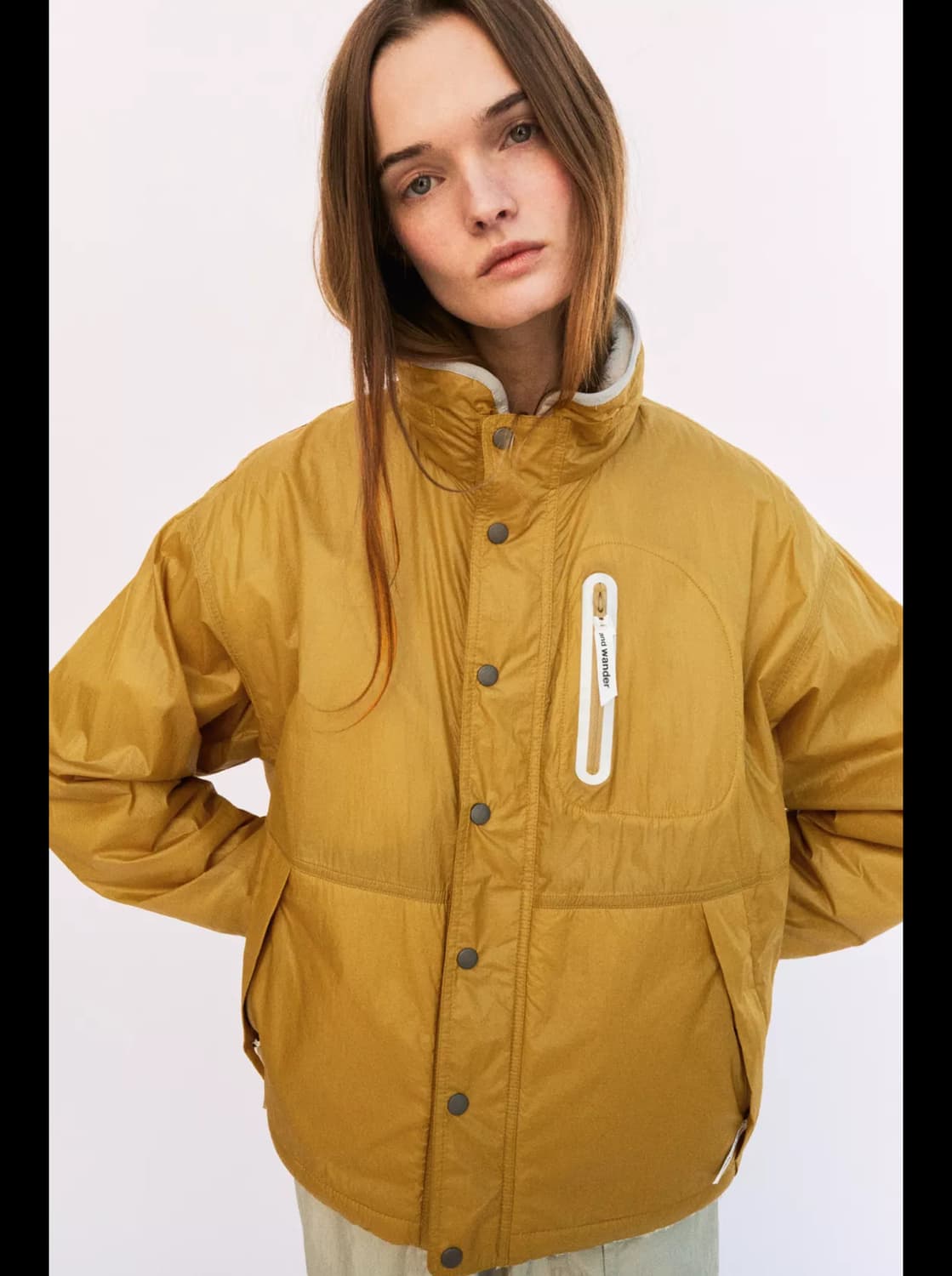 [XS] 자라x앤드 원더 리버시블 자켓 머스타드 상품이미지3