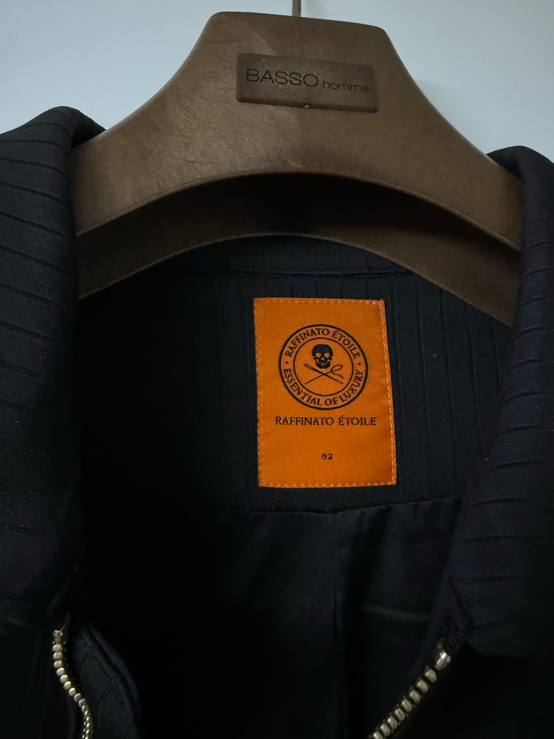 라피나토에뚜알 블랙 웨스턴 트러커 자켓 52사이즈 상품이미지3