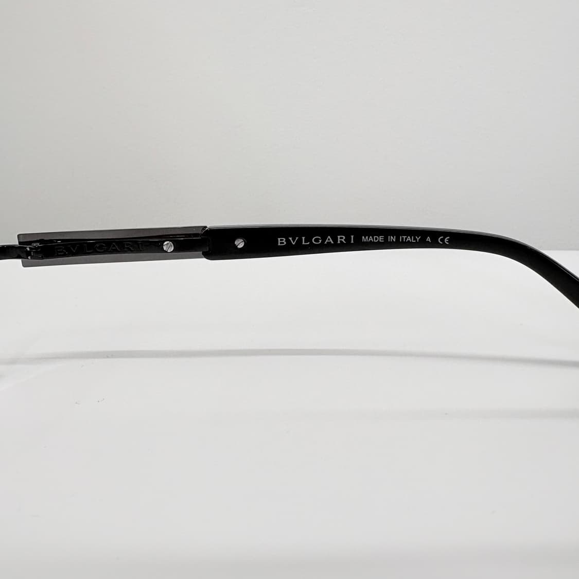 BVLGARI 불가리 블랙 사각 반무테 상품이미지5