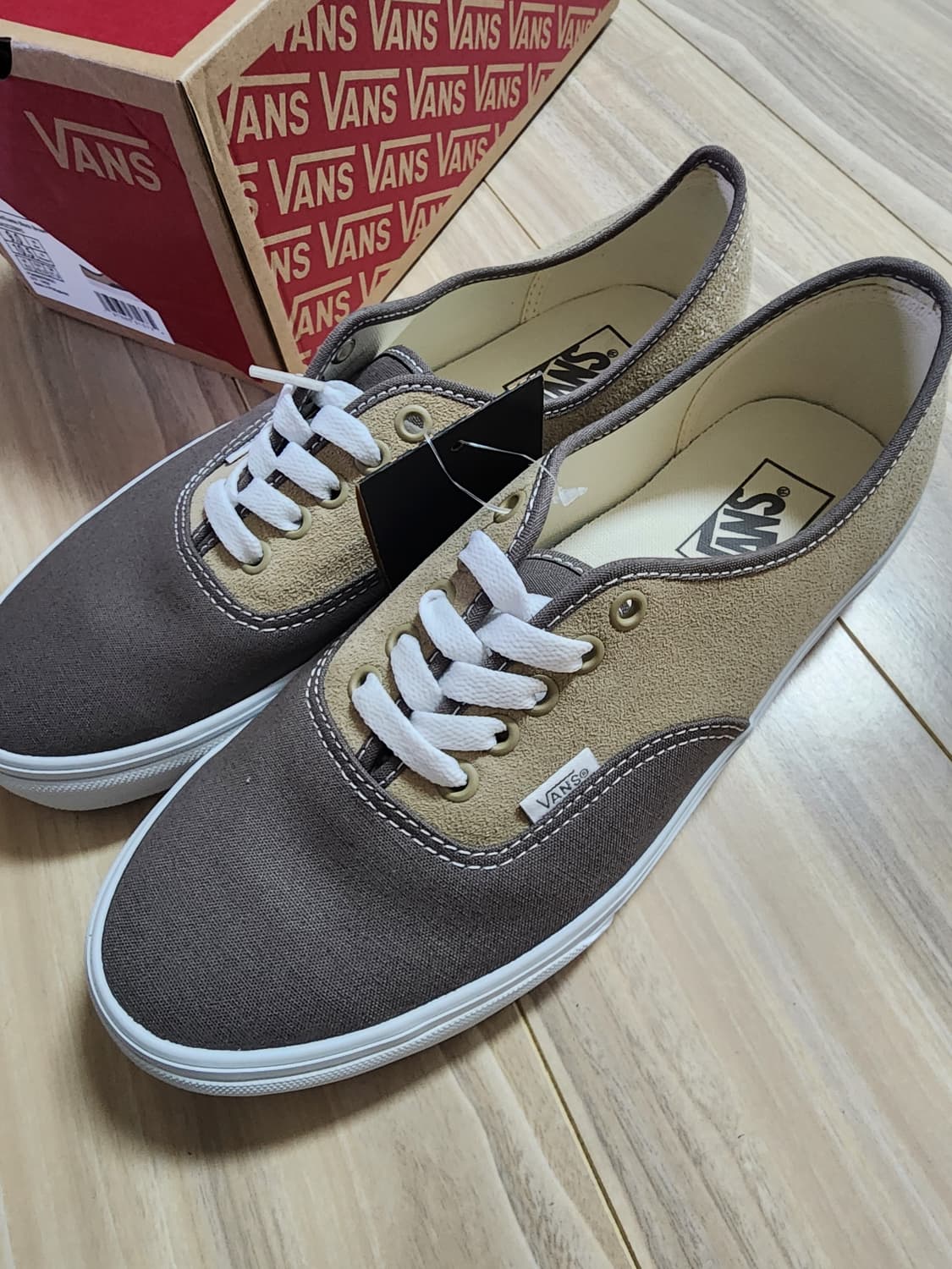 반스어센틱스니커즈신발브라운270 상품이미지2