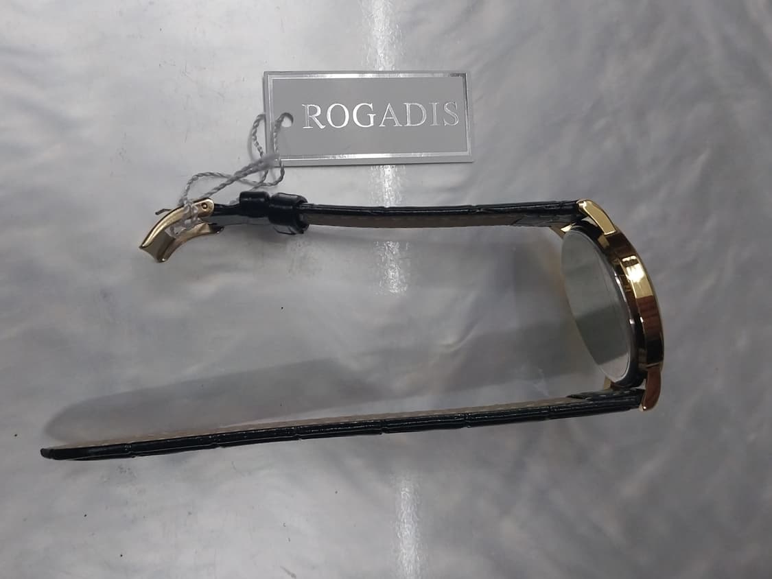 (새상품) 로가디스 금장 쿼츠  가죽시계 상품이미지5