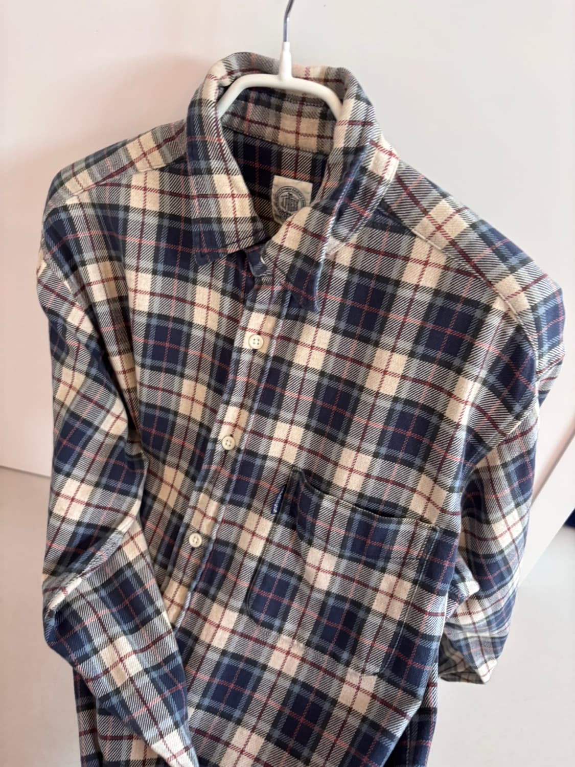 Vintage J.Press Check Shirt 상품이미지1