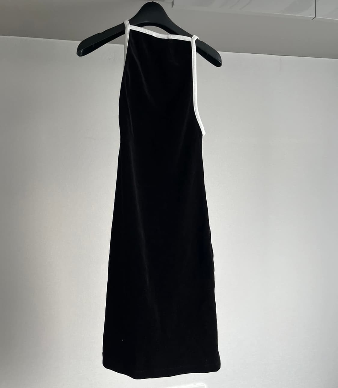 꾸레쥬 콘트라스트 벨벳원피스 0 새상품 courreges velour 상품이미지7