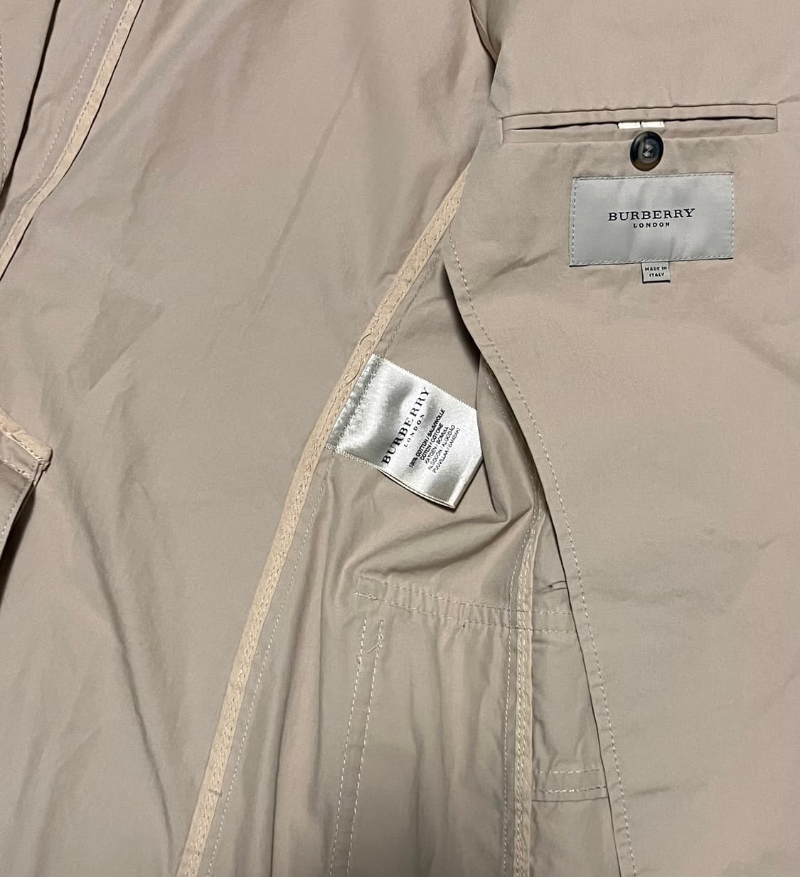 버버리 런던 남성 면 자켓 50 상품이미지2