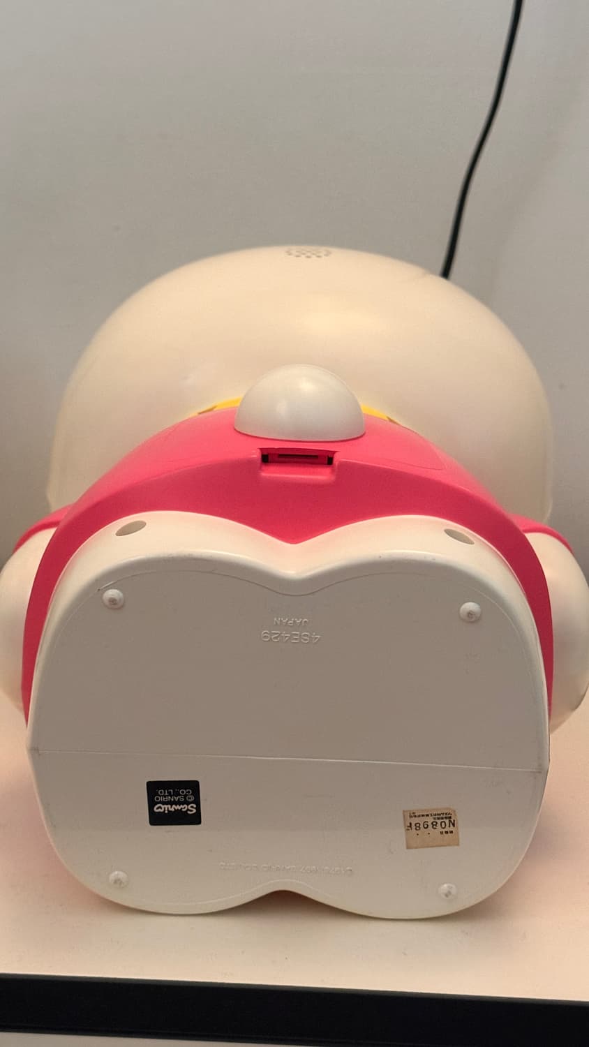 1997 빈티지 카오하나 키티 대형 알람시계 상품이미지4