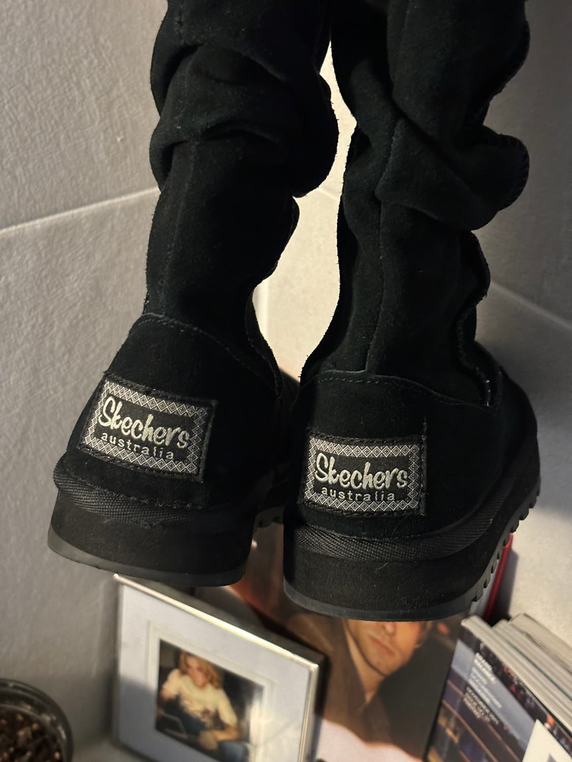 스케쳐스 스웨이드 버튼 부츠  상품이미지6