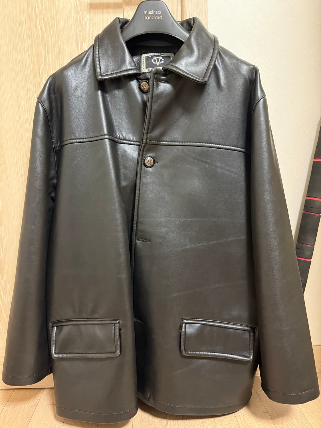 엠포리오 레더 카코트 상품이미지1