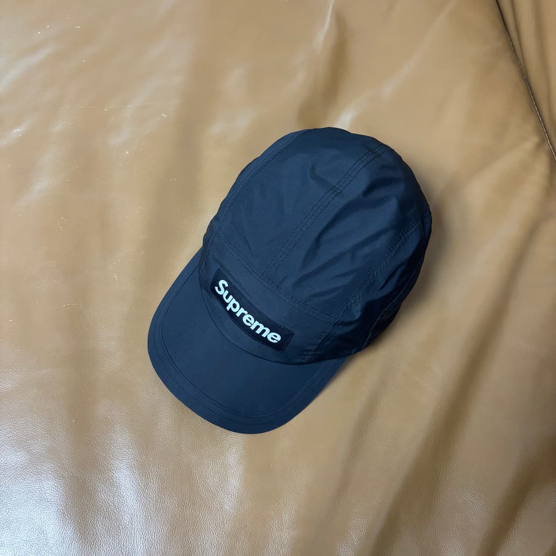 슈프림 캠프캡 모자 박스로고 22FW 고어텍스 블랙 상품이미지6