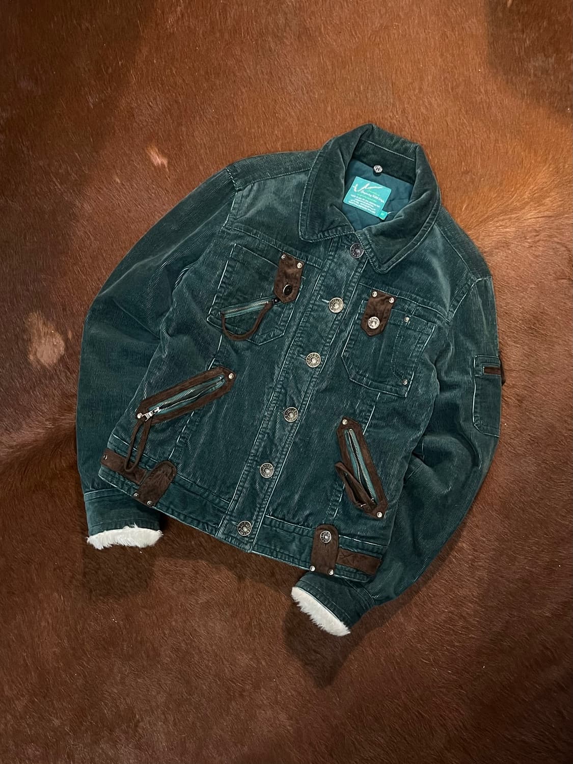 코듀로이 포켓 디테일 빈티지 자켓 상품이미지2