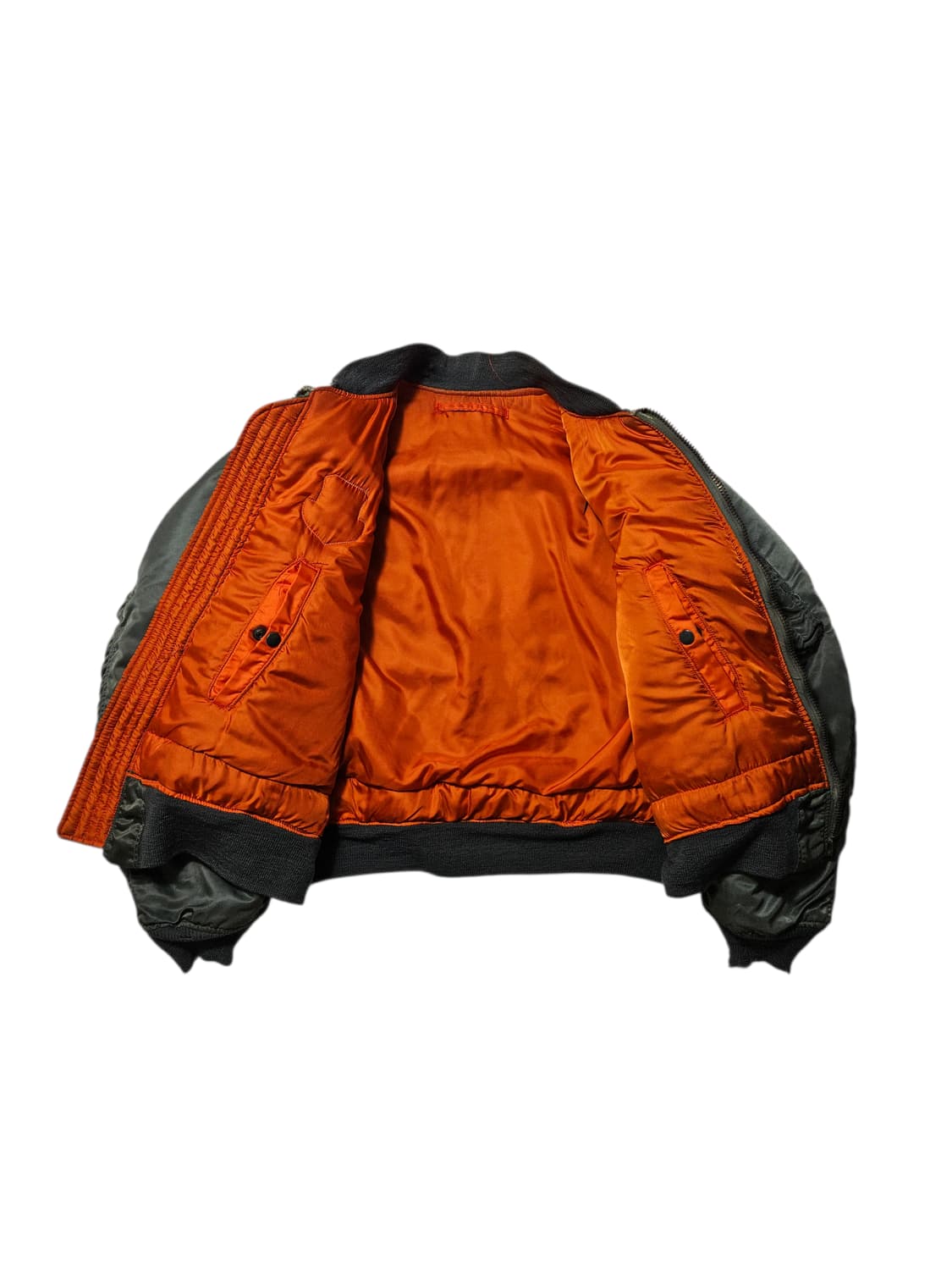 1970's 오리지널 MA-1 플라이트 자켓 그린브리어 L 상품이미지6