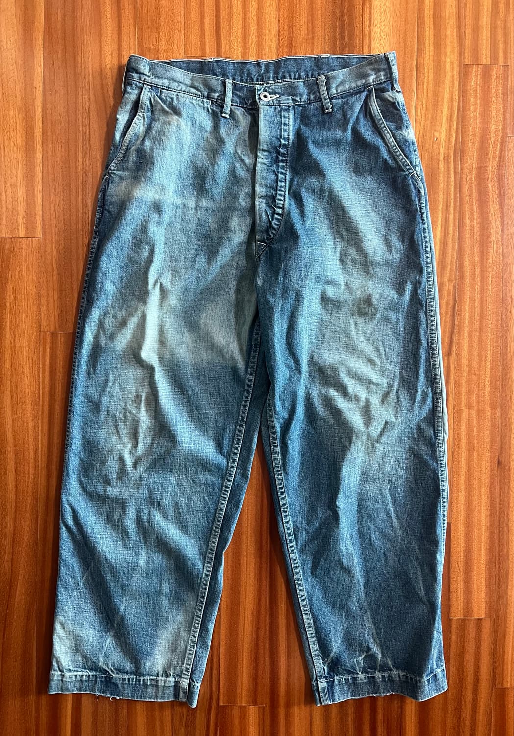 3) 아프레쎄 US 아미 던가리 데님 트라우져 상품이미지1