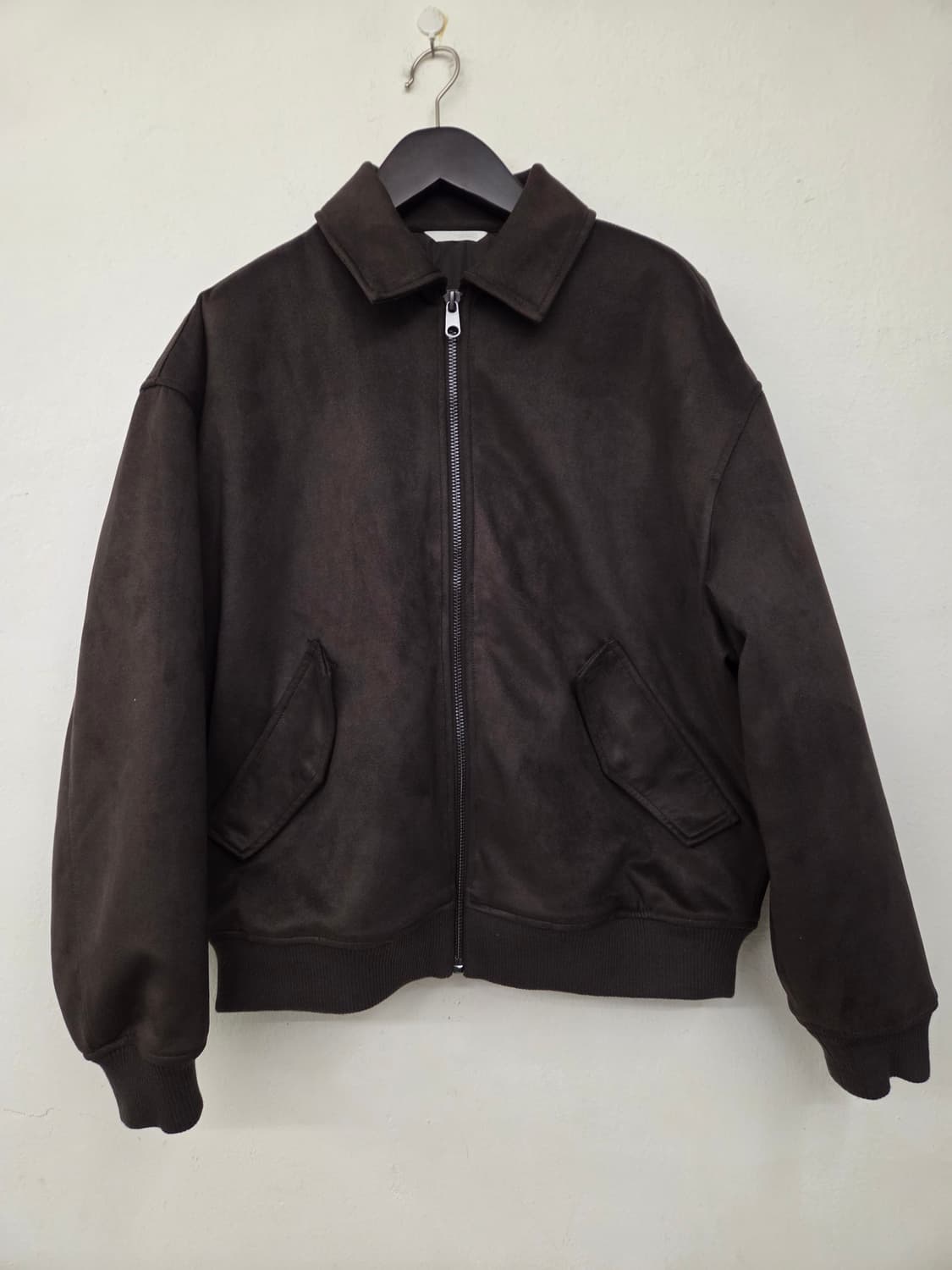 자라 스웨이드 에코 패딩 상품이미지1