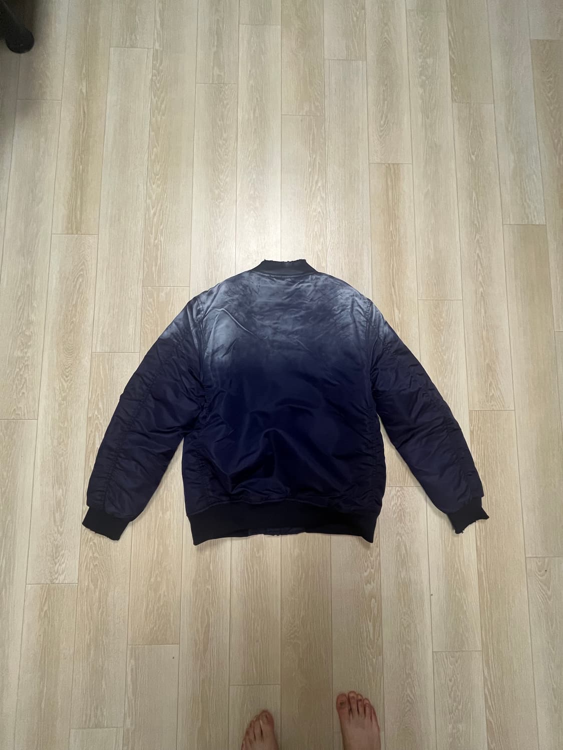 빈티지 포인트 피팅 MA-1 자켓 상품이미지2