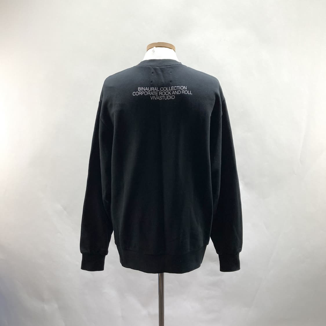 비바스튜디오 남성맨투맨티셔츠 블랙 M  상품이미지3