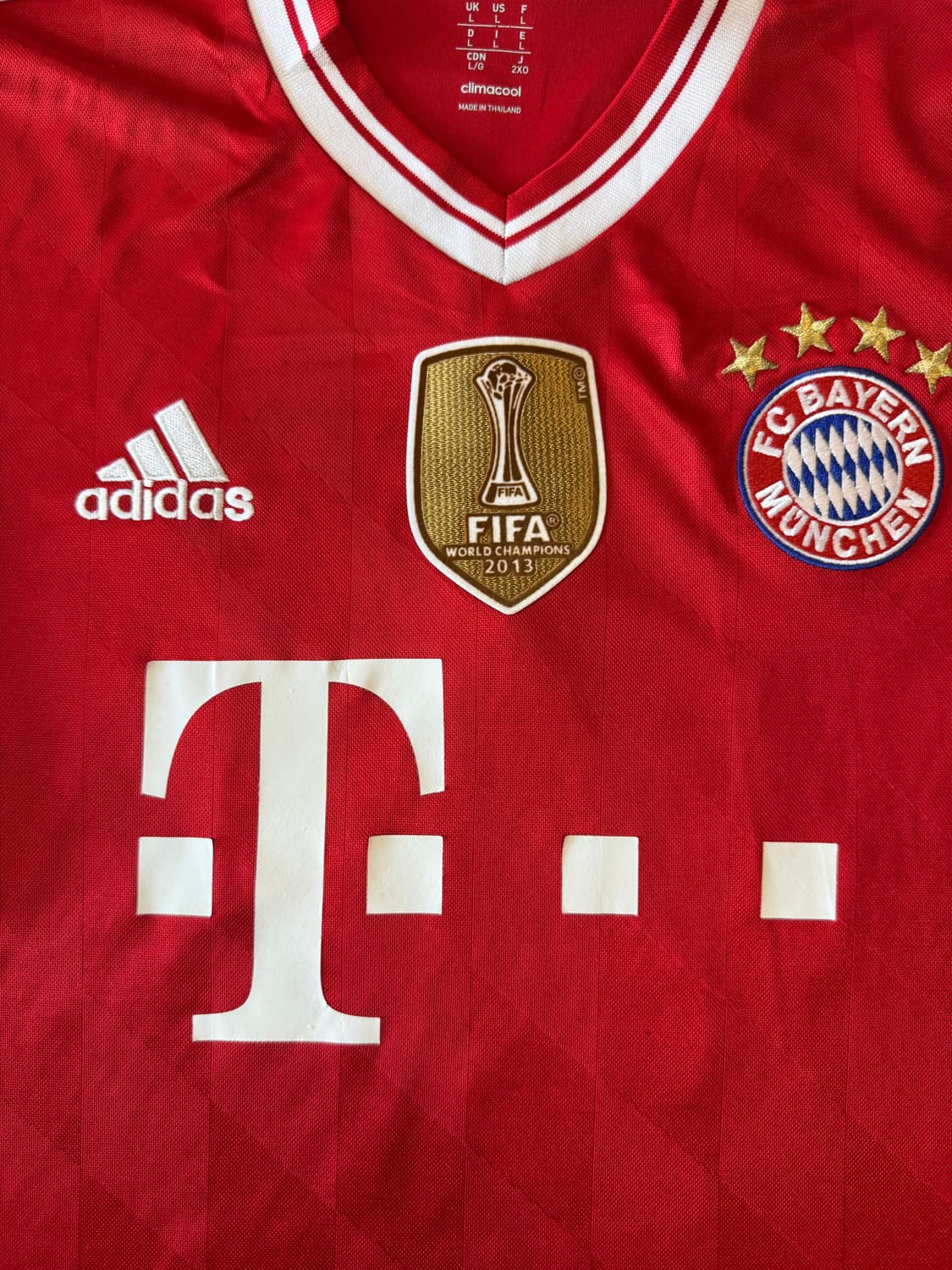 [L/105]13-14 바이에른 뮌헨 홈 뮐러 유니폼 Z25029 상품이미지8