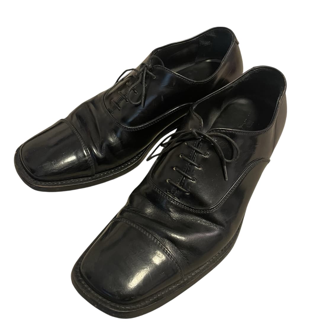 프라다 스퀘어 더비슈즈 상품이미지1