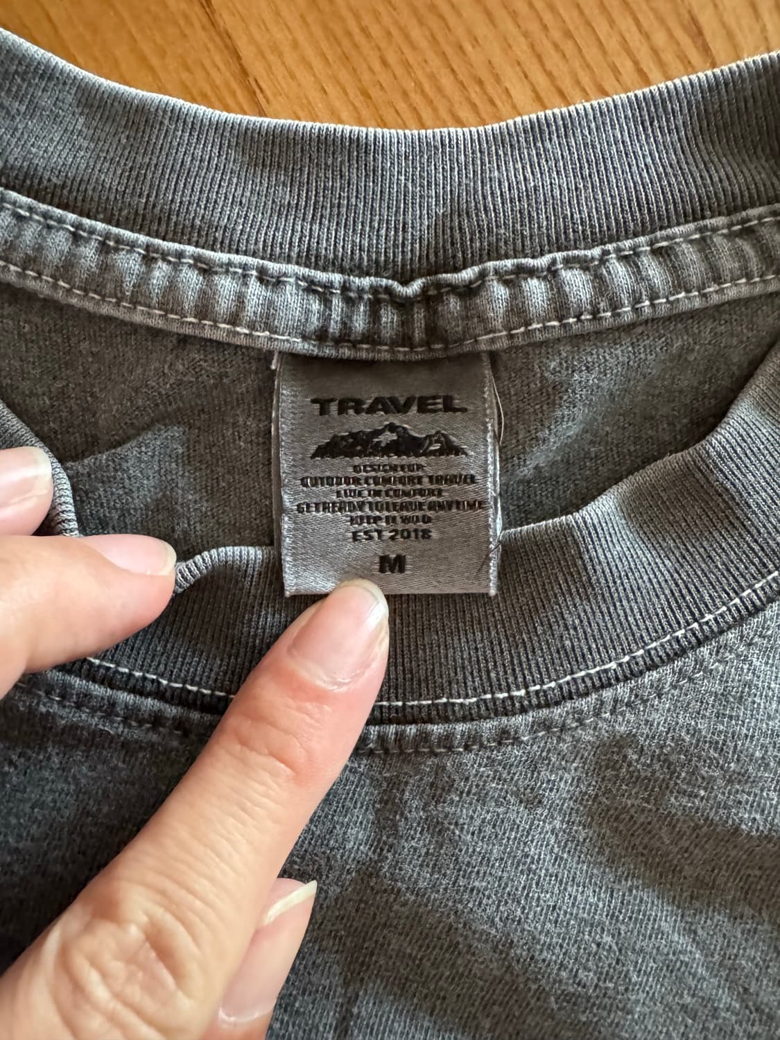 Travel 투어 티셔츠 M 상품이미지3