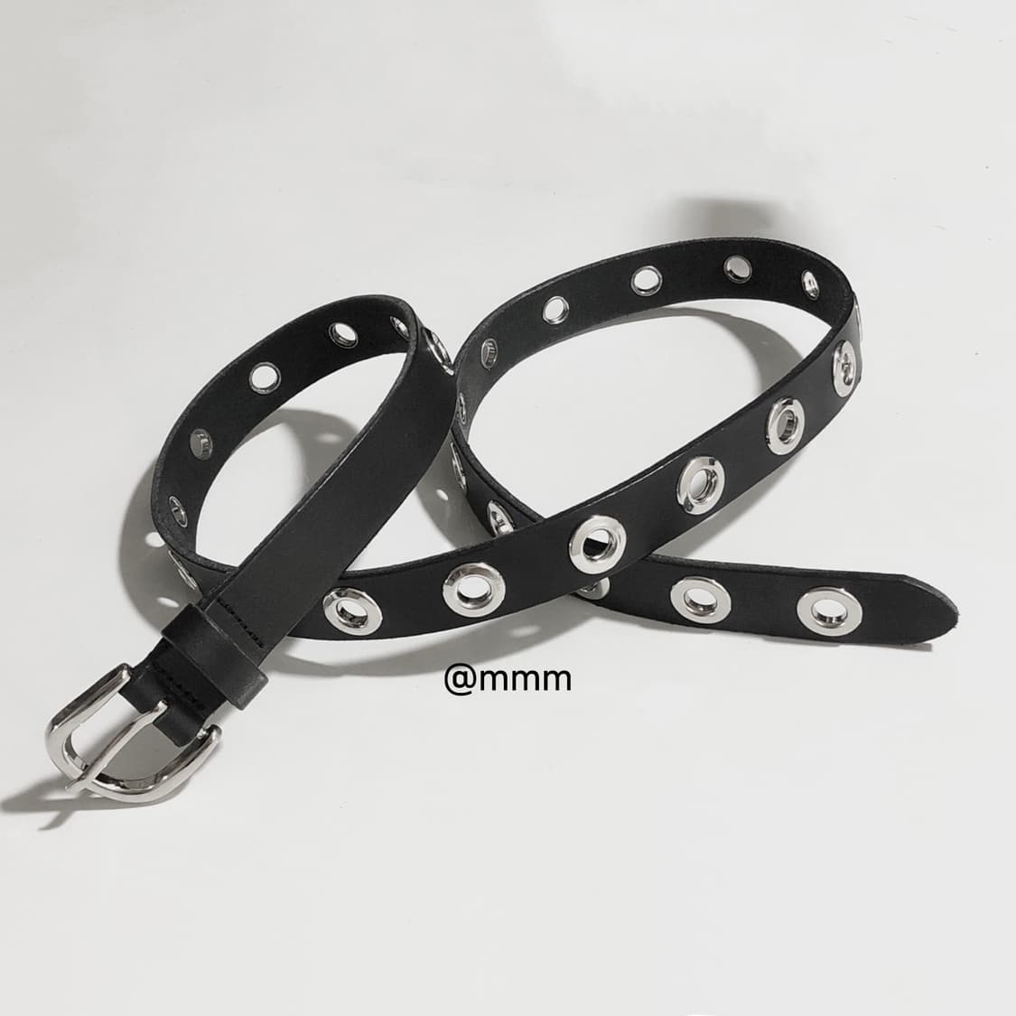 [Umisex] 볼드 아일렛 소가죽 벨트 상품이미지8