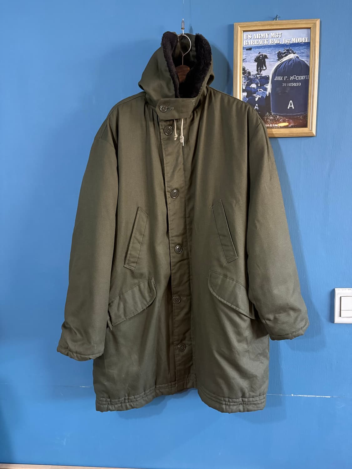 60‘s USAF civilian vintage B-9 Parka. 상품이미지1
