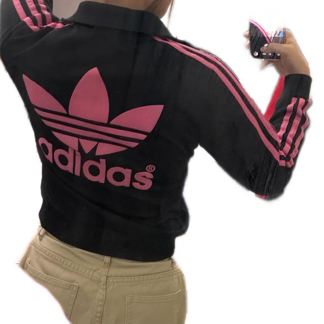 🩷아디다스 유로파 블랙 핑크 빅로고 트랙탑 져지🩷 상품이미지3