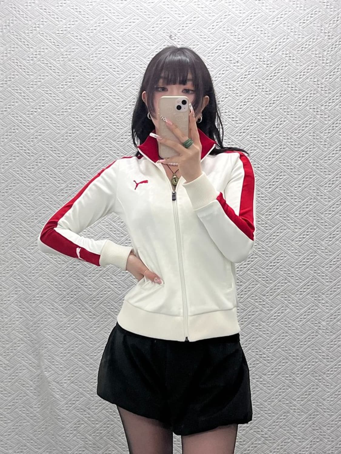 푸마 레트로 Y2K 스포티 러닝 슬림핏 져지 집업 S C11340 상품이미지1
